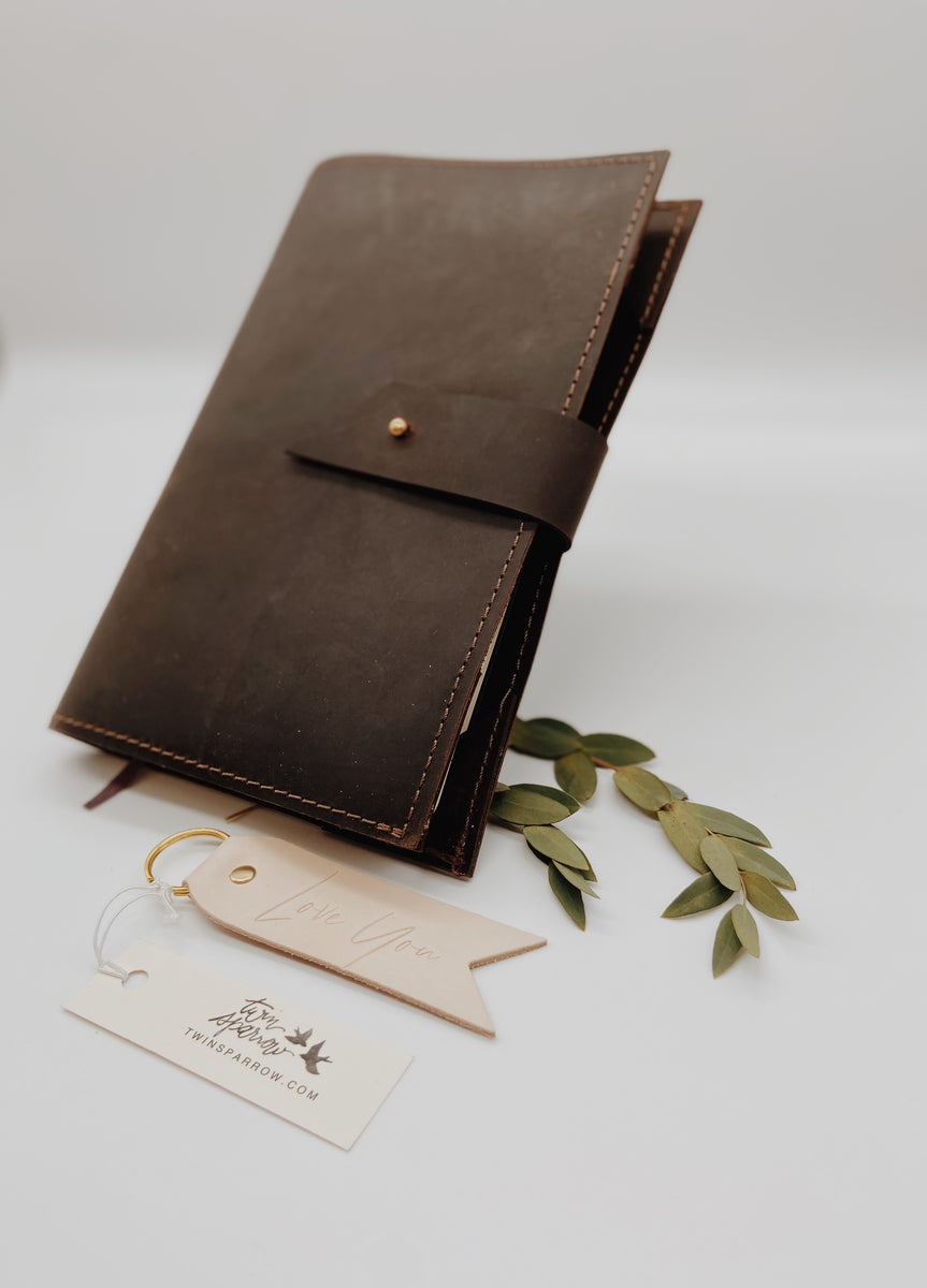 Reusable Journal Cover Twin Sparrow