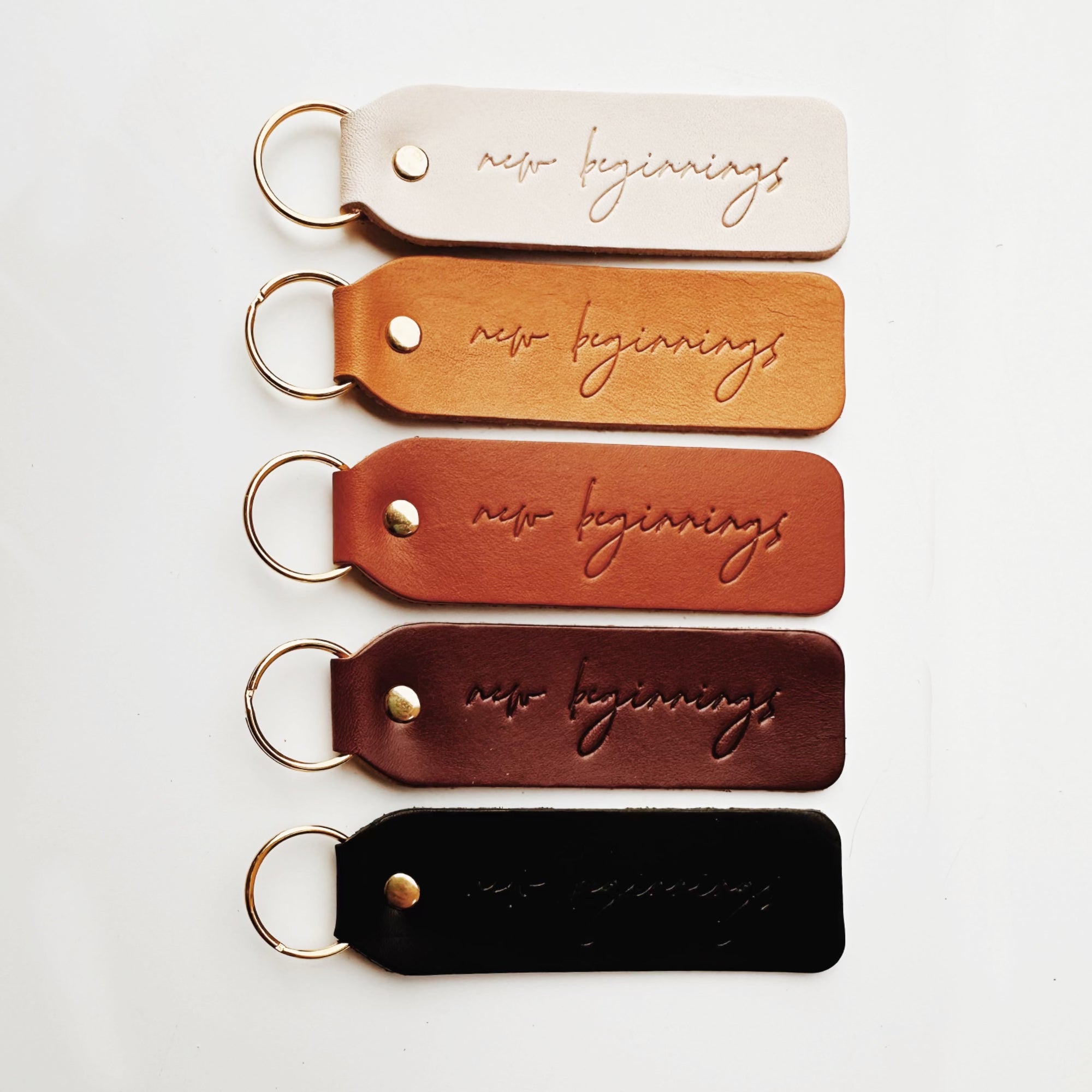 Script Keychains – Twin Sparrow